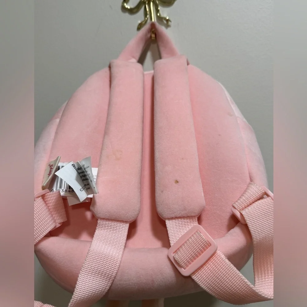 Personalized Olivia backpack ballet ballerina doll plush curly soft toy girl